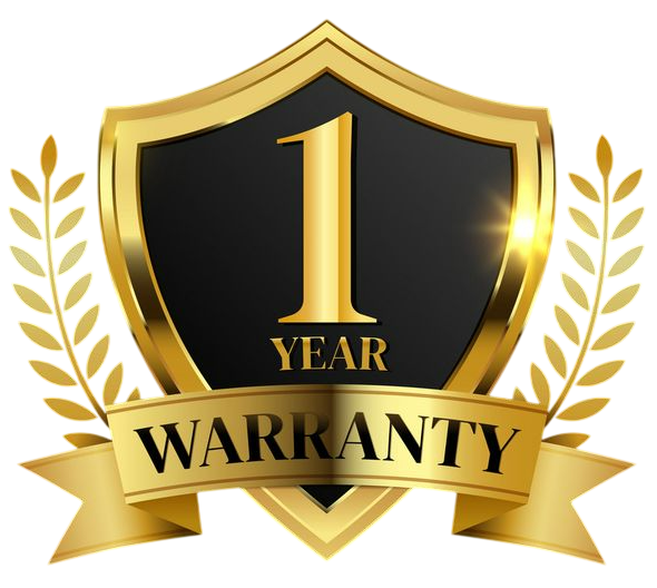 1 Year Warranty